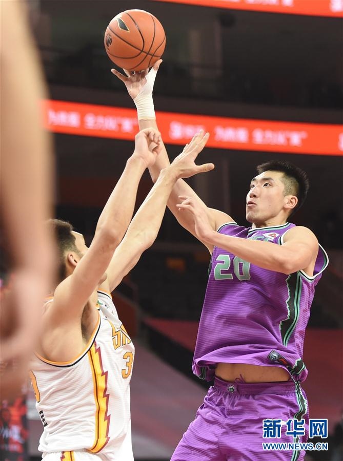 (體育)(4)籃球——CBA復賽第一階段:山西汾酒股份勝山東西王