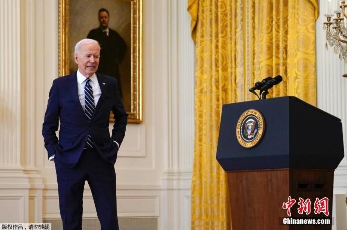 資料圖:美國(guó)總統(tǒng)拜登。 資料圖:美國(guó)總統(tǒng)拜登。