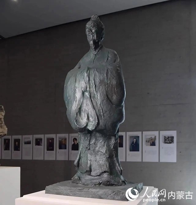 吳為山作品《管子》。實(shí)習(xí)生 楊光攝