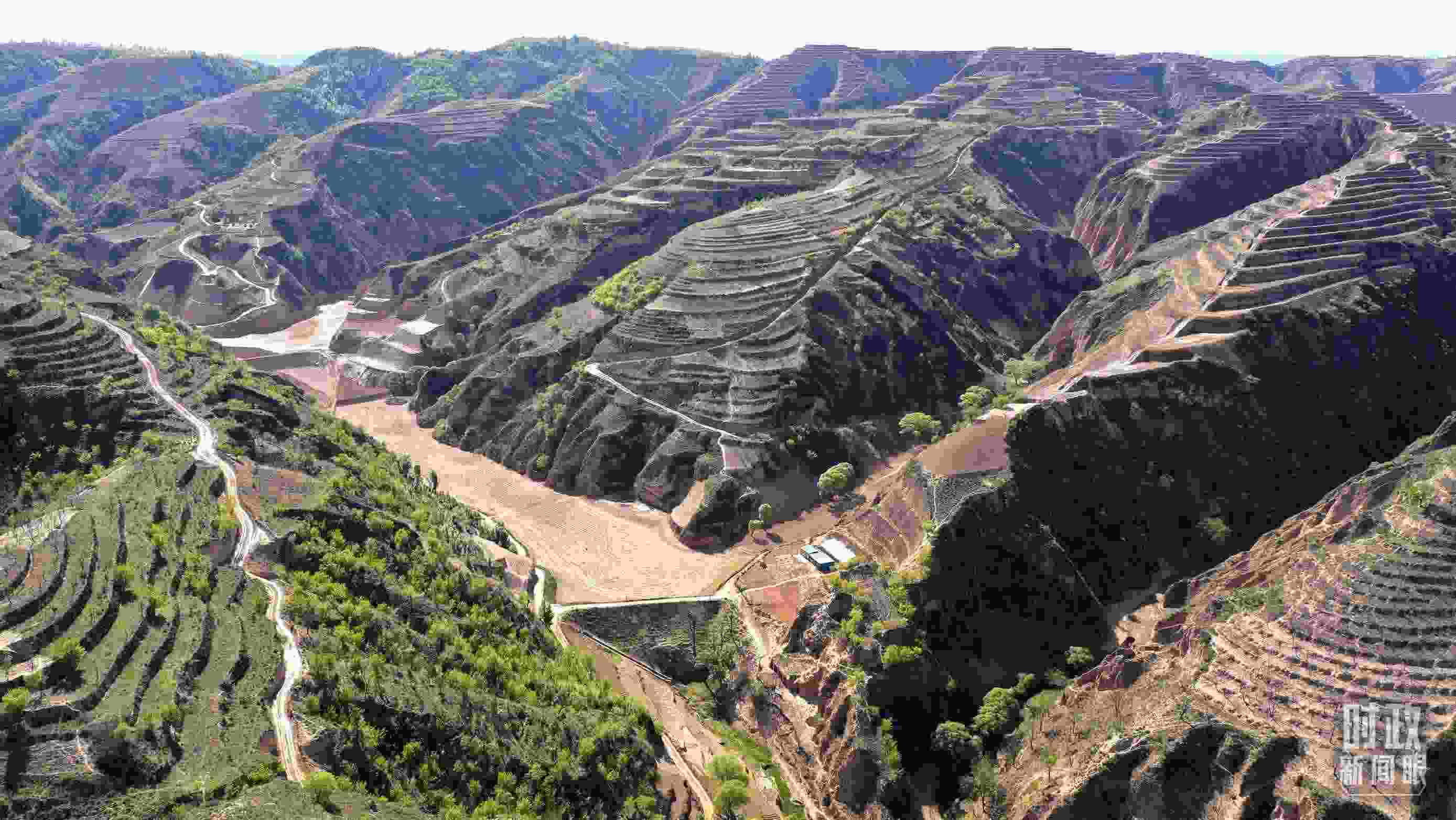 △陜西高原地貌。（圖／視覺中國）