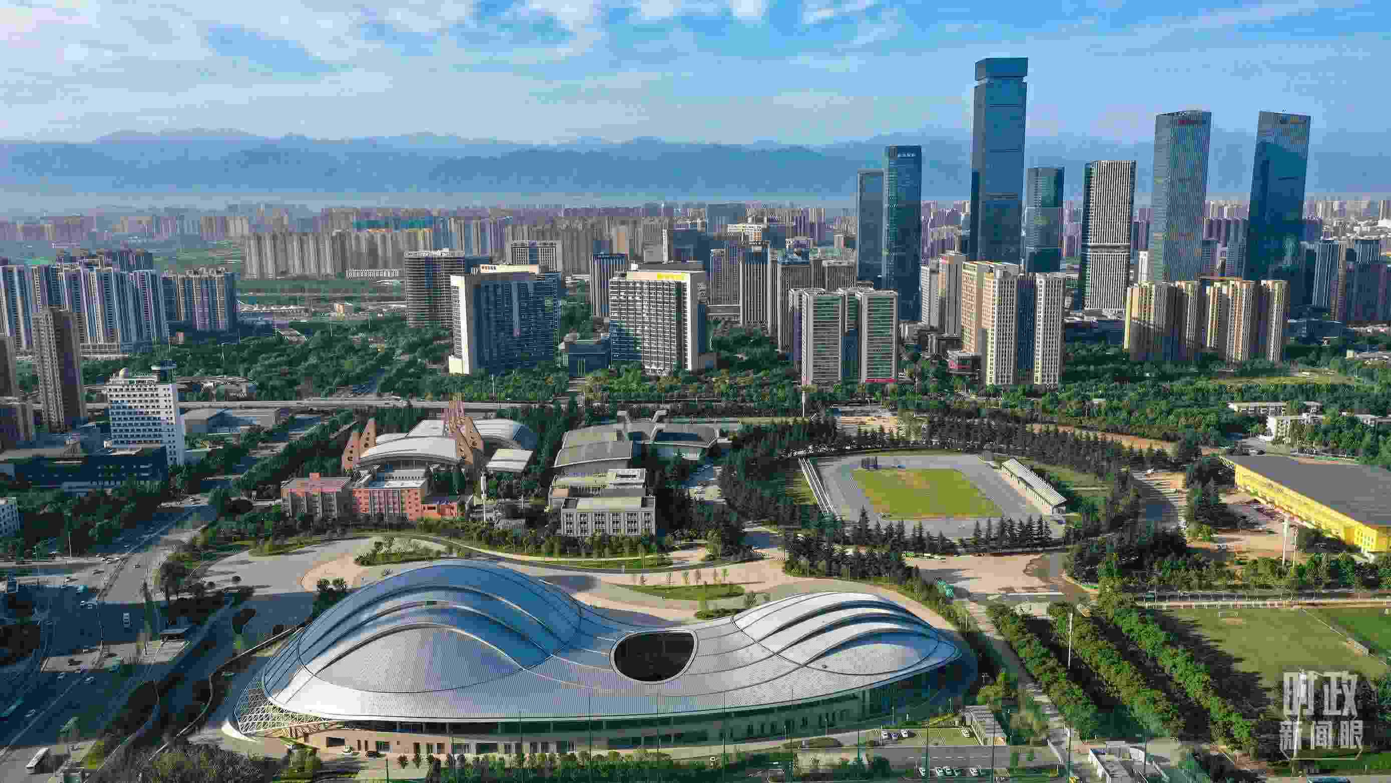 △西安高新區(qū)。（圖／視覺中國）