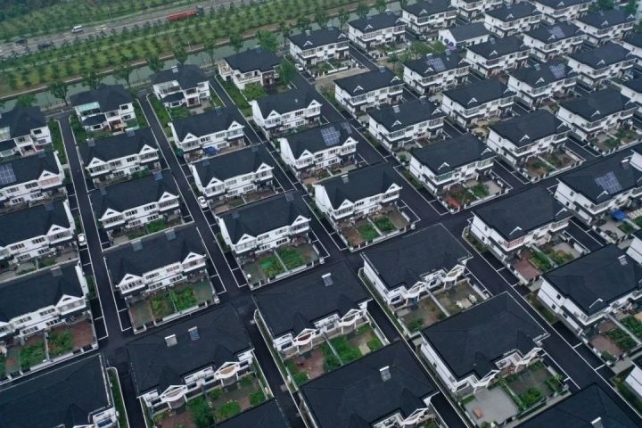 寧波市奉化區(qū)蕭王廟街道滕頭村民居 圖源：新華社