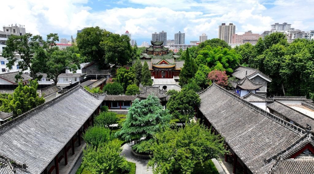 近日拍攝的陜西省漢中市博物館。新華社記者 劉瀟 攝