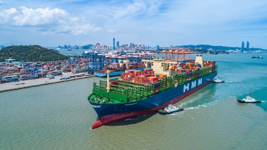 貨物從廈門自貿(mào)片區(qū)運往全球。廈門自貿(mào)片區(qū)供圖