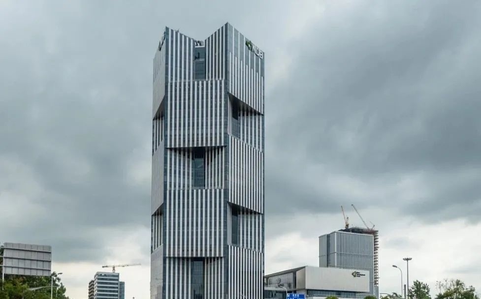 上海浦東新區(qū)，金磚國家新開發(fā)銀行總部大樓。