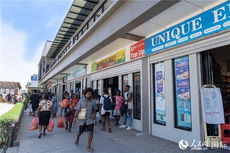 2023年9月12日，所羅門群島首都霍尼亞拉街景。人民網(wǎng) 賀吉攝