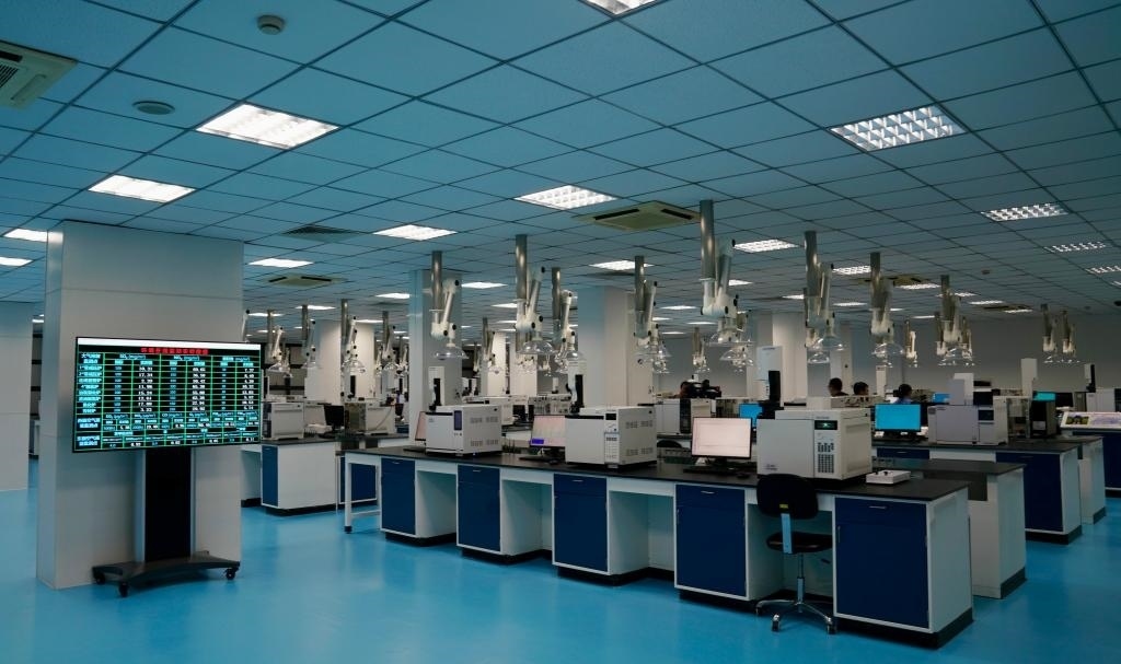 近日拍攝的公司檢驗(yàn)計(jì)量中心。新華社記者 胡晨歡 攝