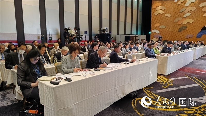 “一帶一路”倡議十周年國際研討會現(xiàn)場。人民網(wǎng) 蔣曉辰攝