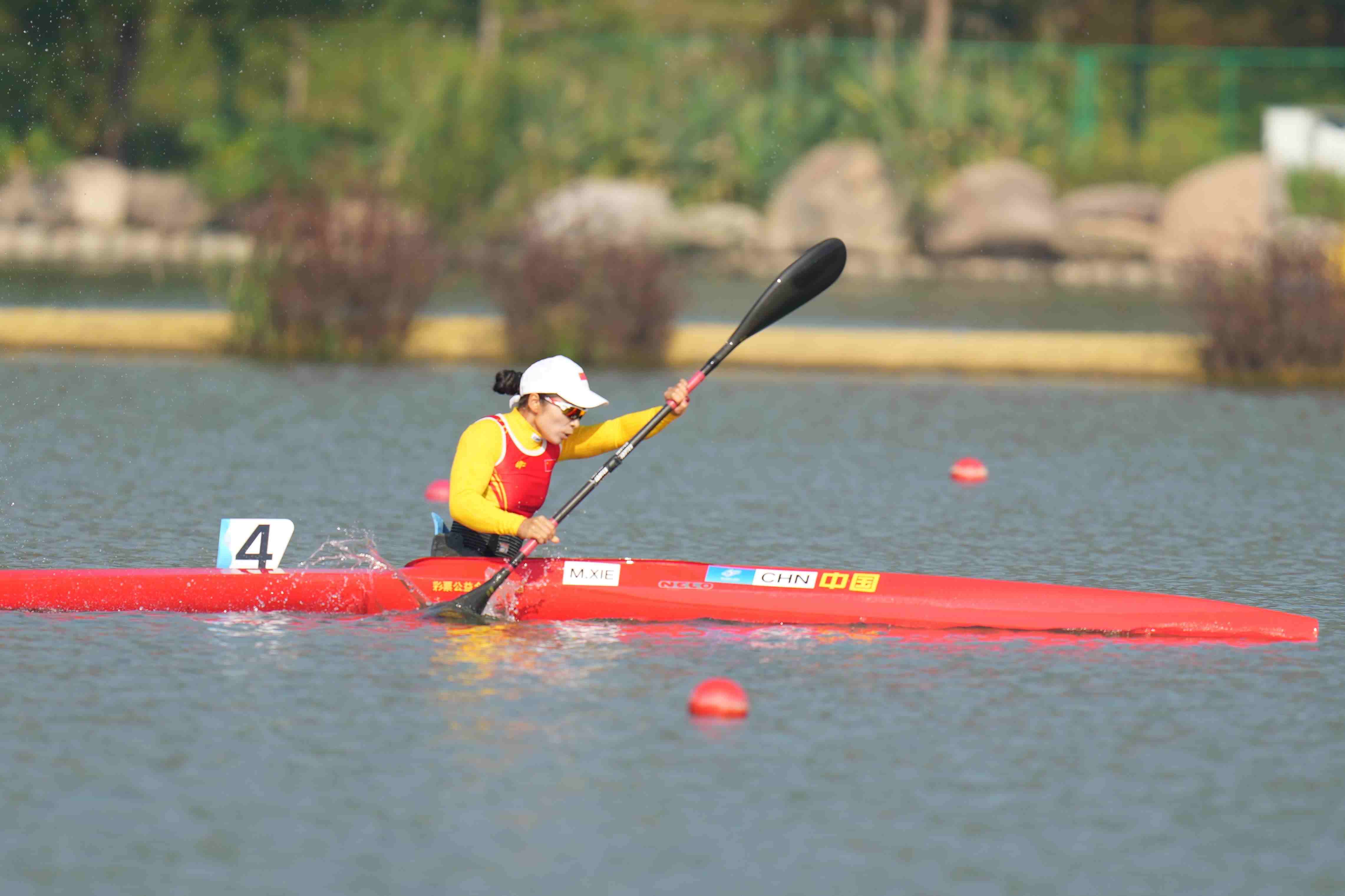 △2023年10月23日，中國(guó)選手謝毛三獲得本屆亞殘運(yùn)會(huì)首金。
