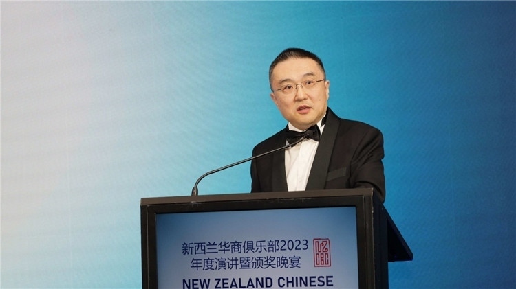 中國駐新西蘭大使王小龍。攝影：張凱