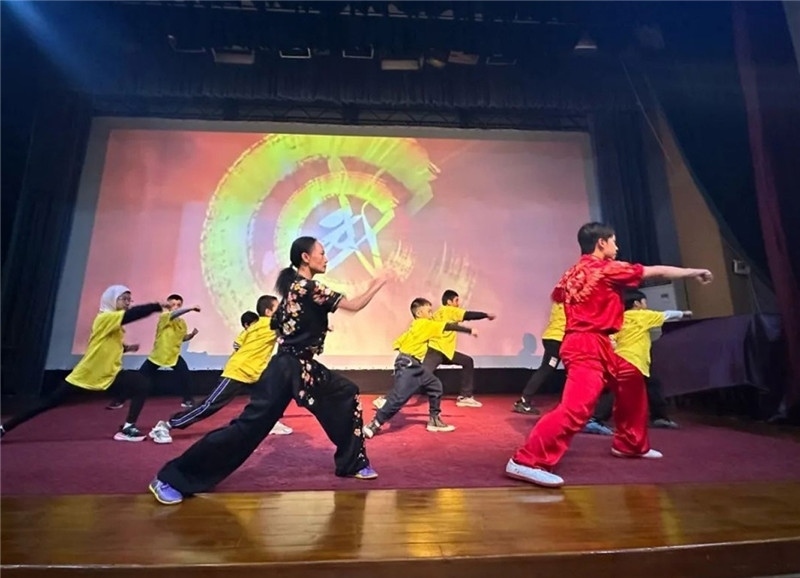 圖為2023“中華文化大樂園—埃及開羅營(yíng)”閉幕式活動(dòng)現(xiàn)場(chǎng)。主辦方供圖