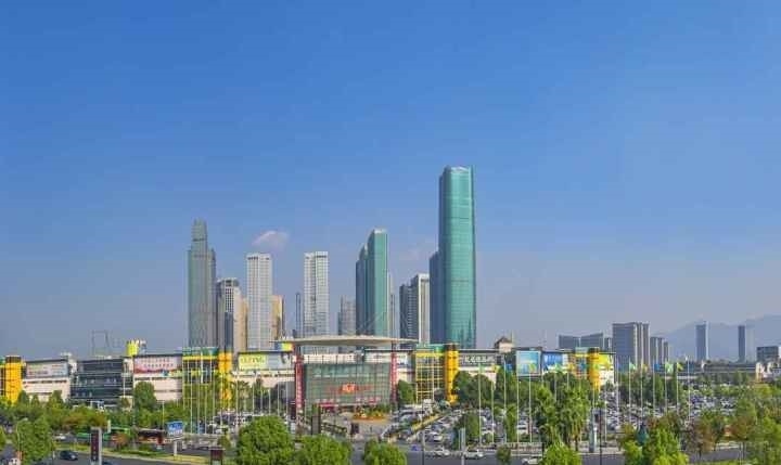 義烏城市風貌。義烏市委宣傳部供圖