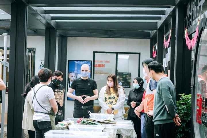 奈德之家端午活動。義烏市稠城街道供圖