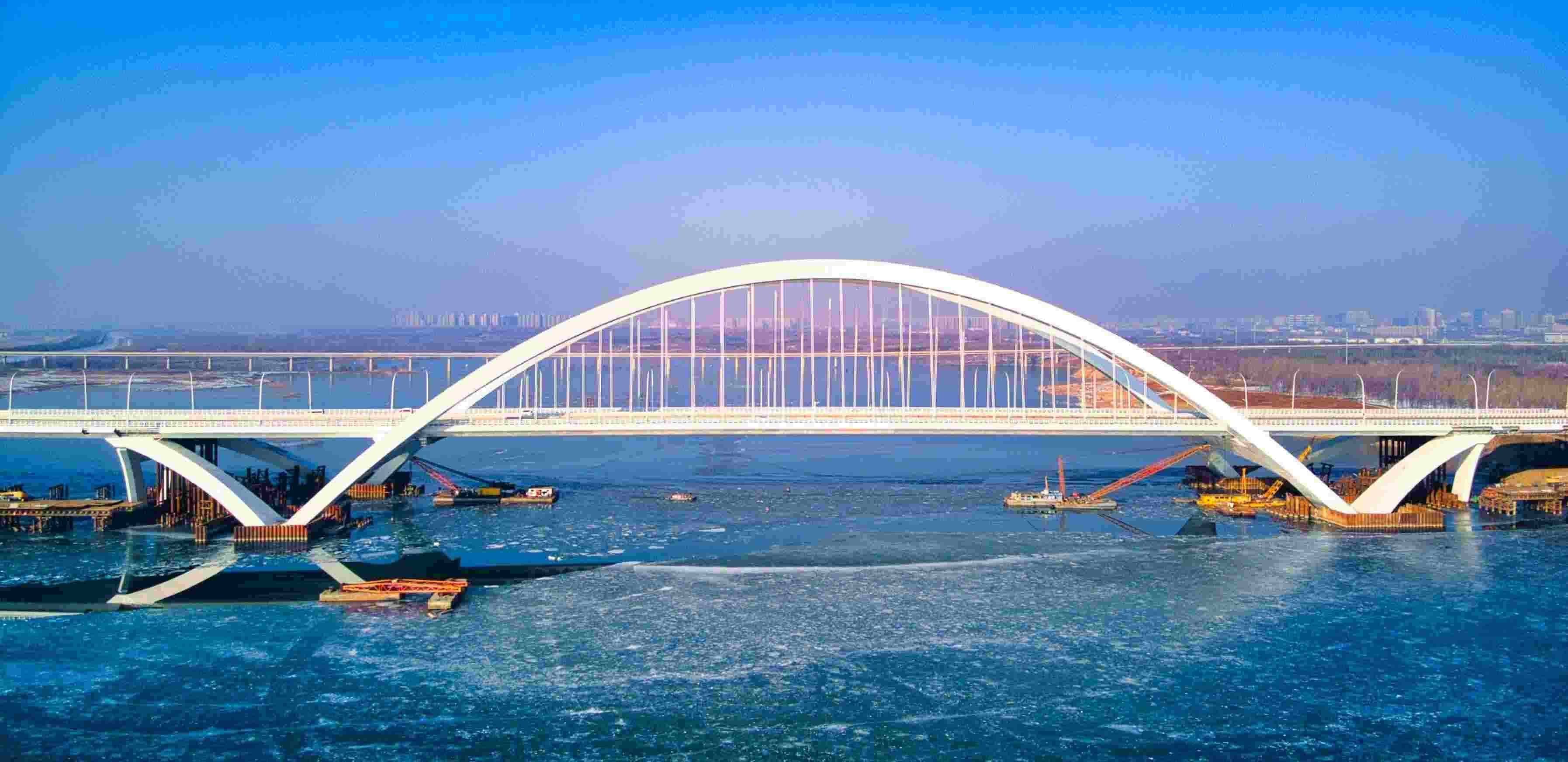 開通后的京雄大橋。受訪方供圖