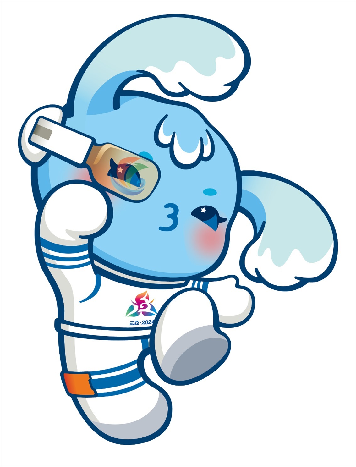 第十二屆全國少數(shù)民族傳統(tǒng)體育運(yùn)動(dòng)會(huì)吉祥物“吉貝”。第十二屆全國少數(shù)民族傳統(tǒng)體育運(yùn)動(dòng)會(huì)組委會(huì)供圖