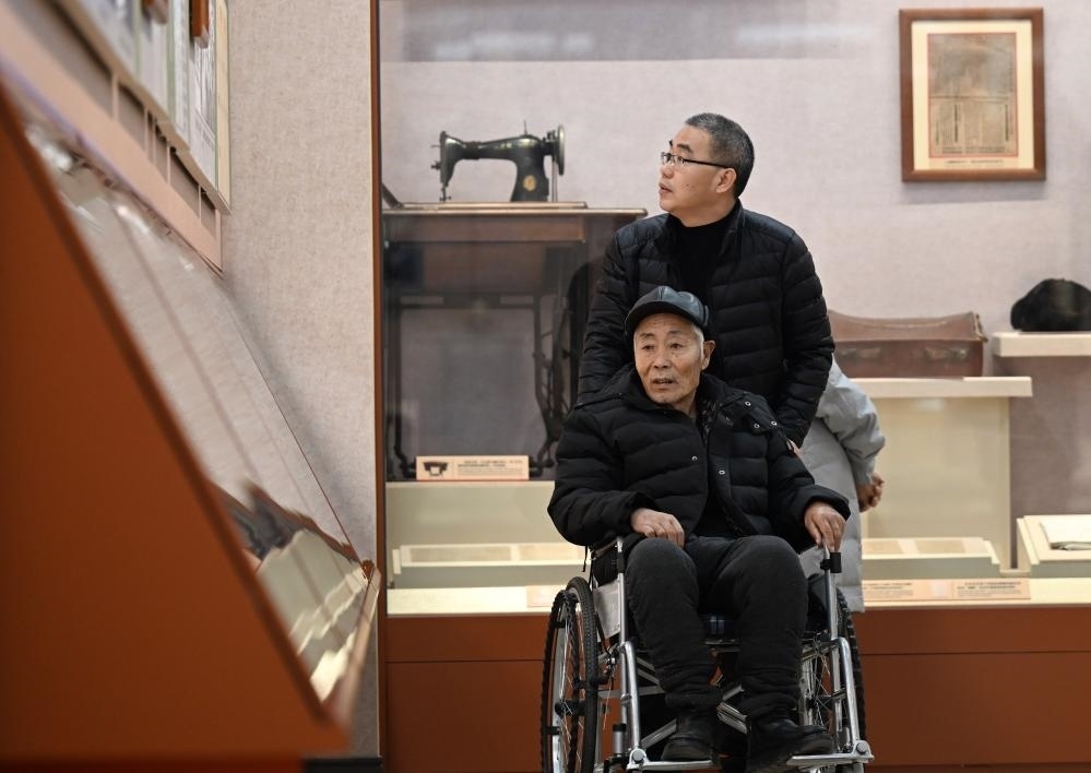 2024年1月29日，市民在平津戰(zhàn)役紀念館參觀。