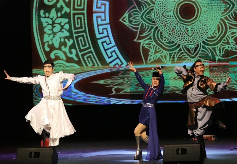 2024年“四海同春”慰?jī)S訪演團(tuán)亞太團(tuán)新西蘭惠靈頓演出現(xiàn)場(chǎng)。圖片由陸欣讌、孟韜、葉勇提供