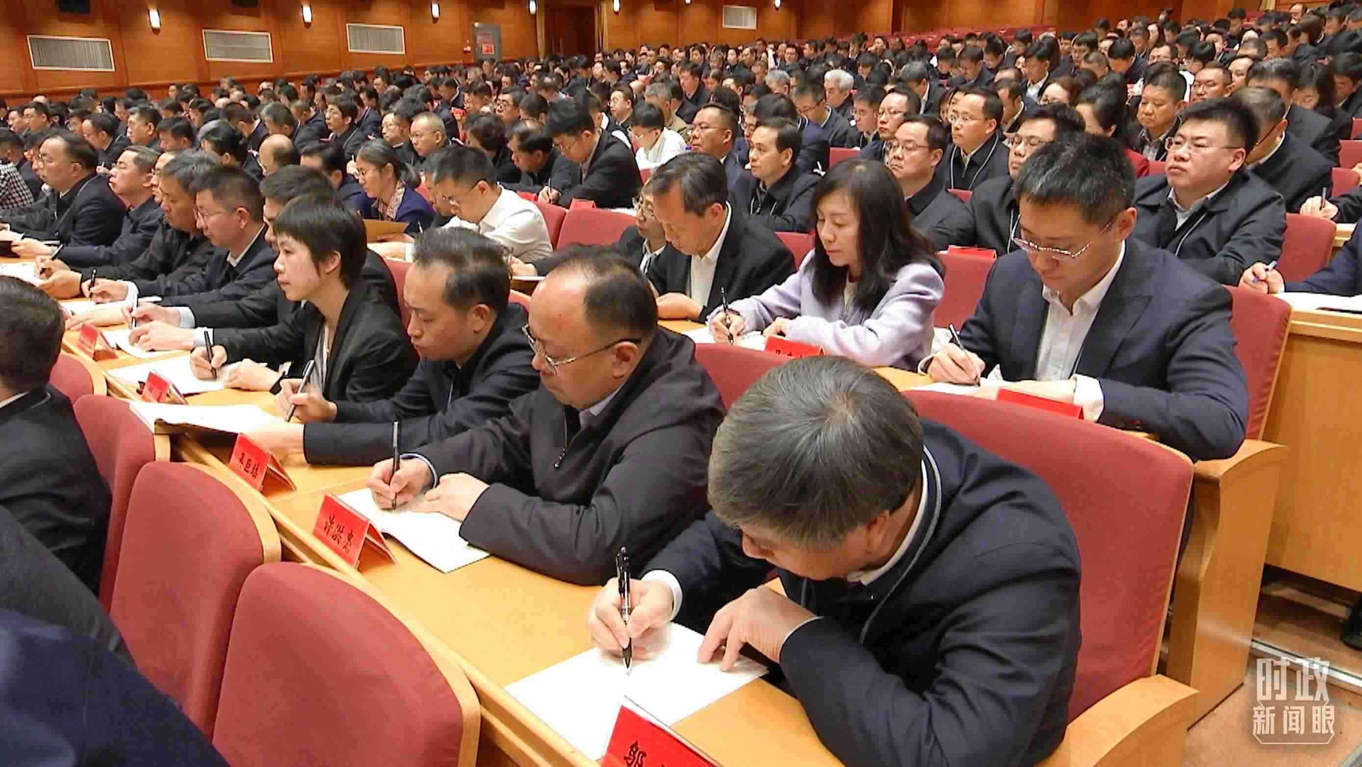 △中青年干部培訓班開班式現(xiàn)場。