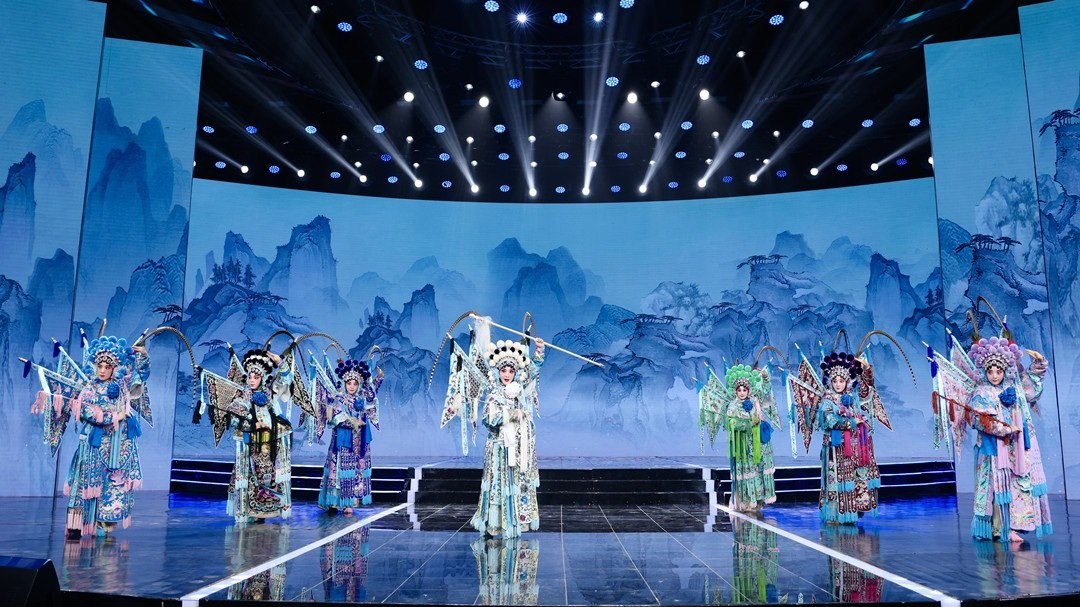 圖：秦腔戲曲《楊門女將》 表演者：惠敏莉、趙璐璐等