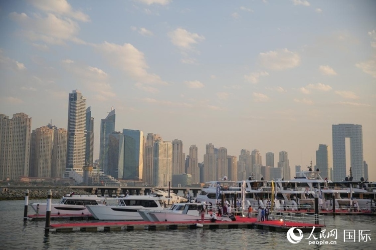 游艇展場景。人民網(wǎng) 塔里克·易卜拉欣攝