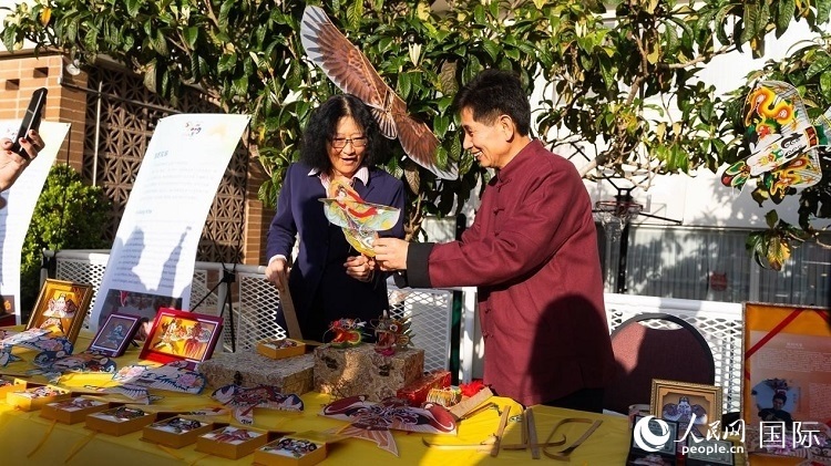 山東非物質(zhì)文化遺產(chǎn)濰坊風(fēng)箏。荊韻 攝