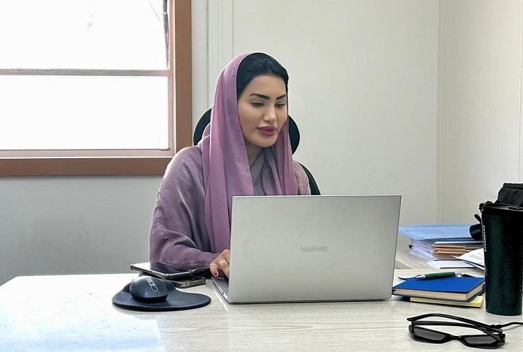 卡爾圖姆在工作中。中石化南京工程中東公司供圖