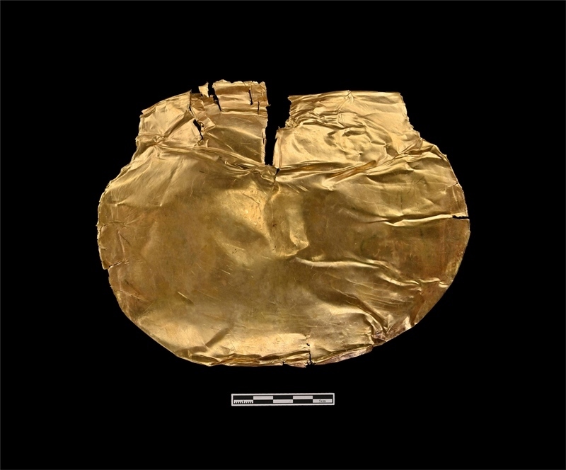 金覆面。中國文物報社供圖