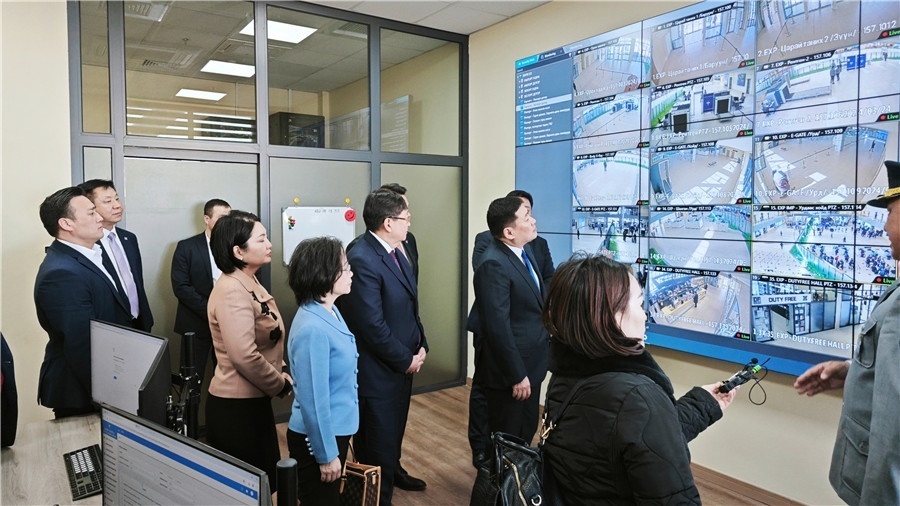 3月24日，中蒙官員考察項(xiàng)目。駐蒙古使館供圖