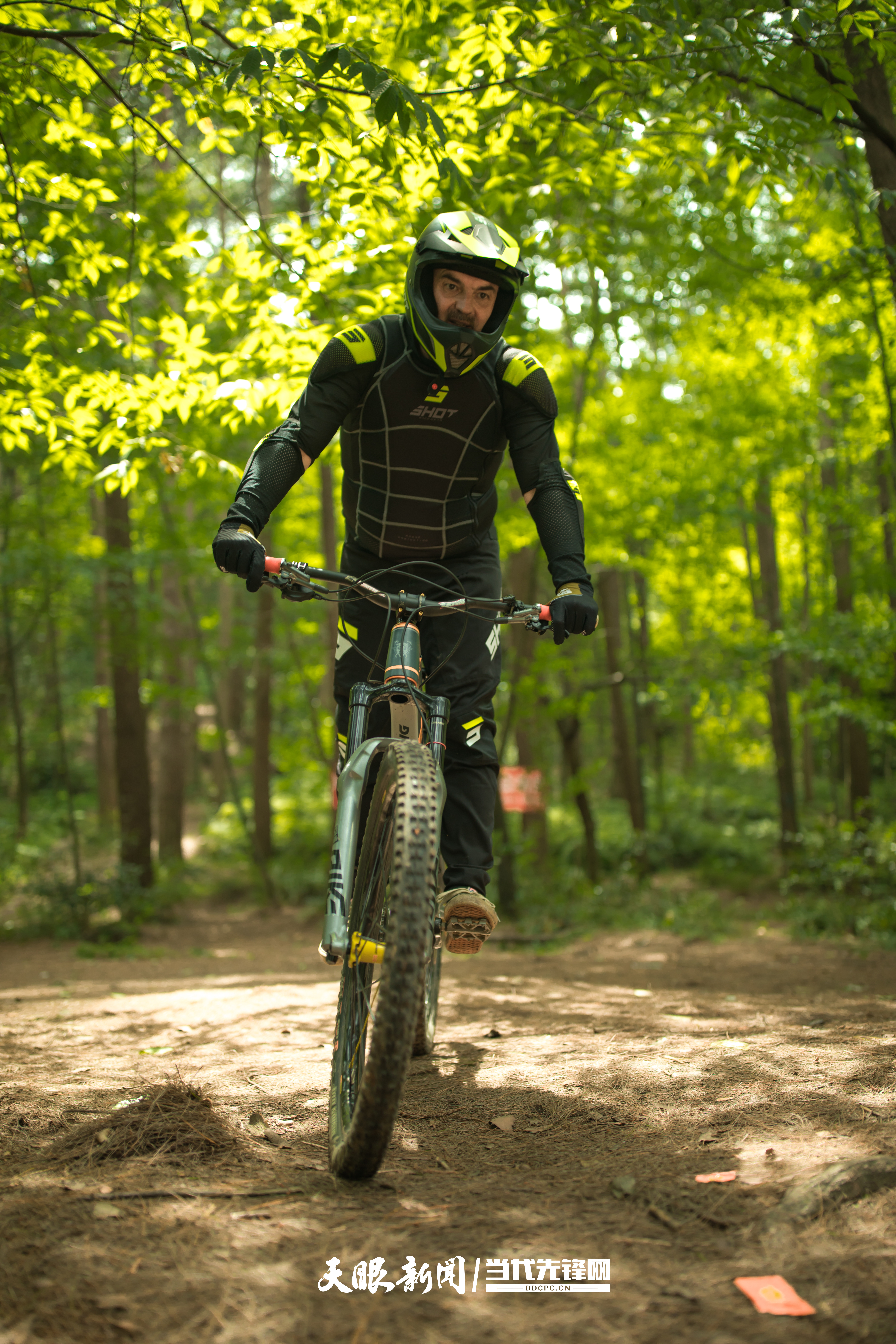 法國小輪車運動員弗雷德里克·摩爾。