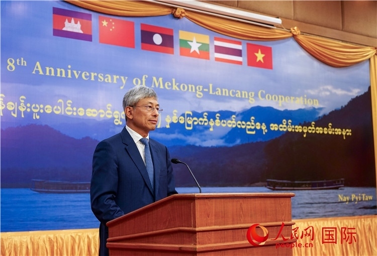 陳海大使致辭。人民網(wǎng)記者 謝佳君攝