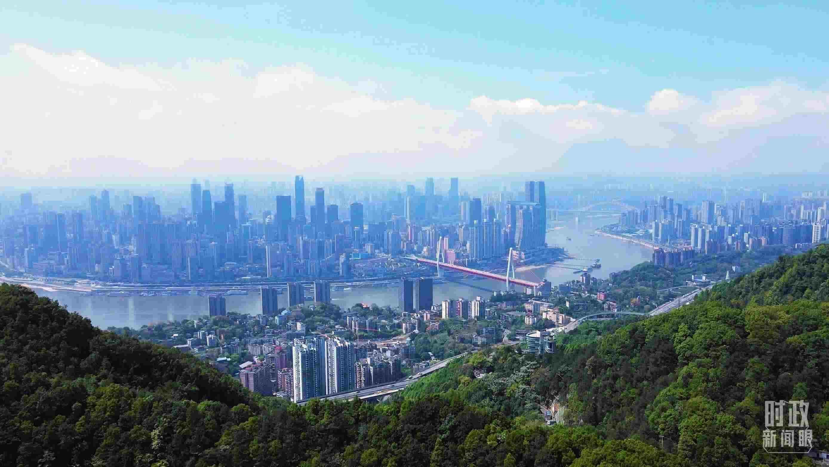 △重慶。（總臺記者謝鵬拍攝）