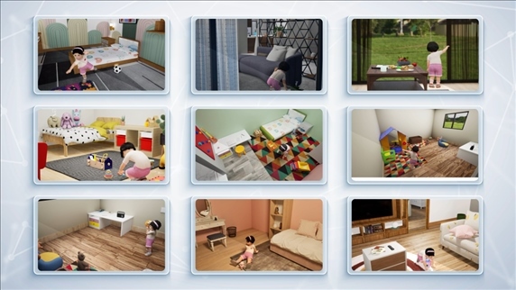 通用智能人“通通”可以自主應(yīng)對多變的場景。受訪者供圖