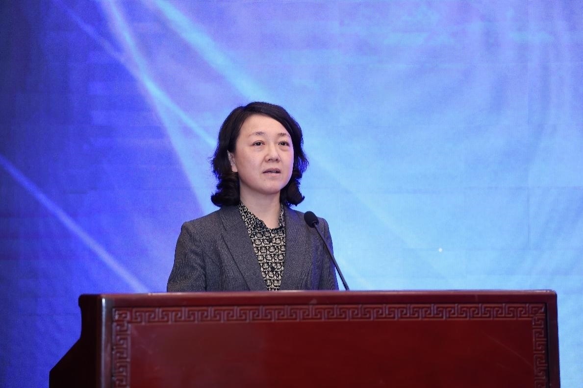 中華全國(guó)新聞工作者協(xié)會(huì)黨組成員、書(shū)記處書(shū)記吳兢致辭。主辦方供圖