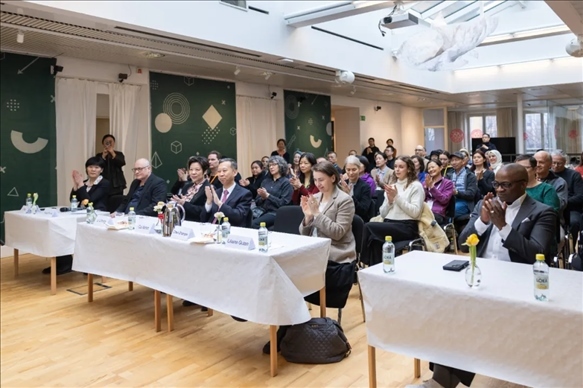 活動現(xiàn)場。中國駐瑞典大使館供圖