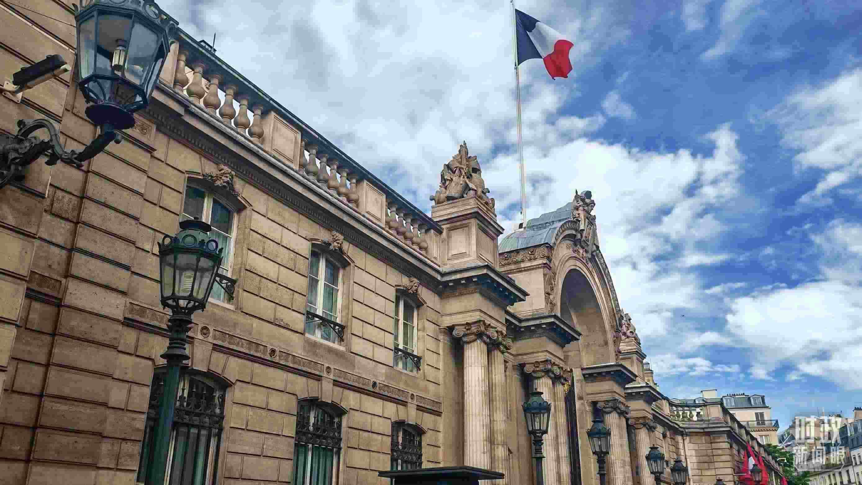 △愛麗舍宮。（總臺央視記者劉琦拍攝）