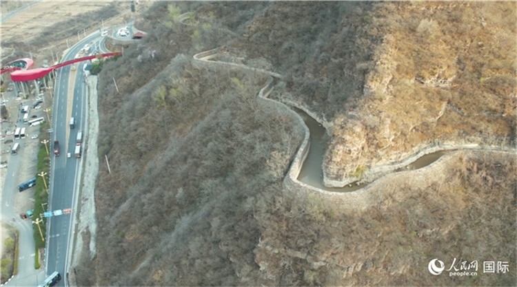 紅旗渠。人民網(wǎng)記者 劉寧攝