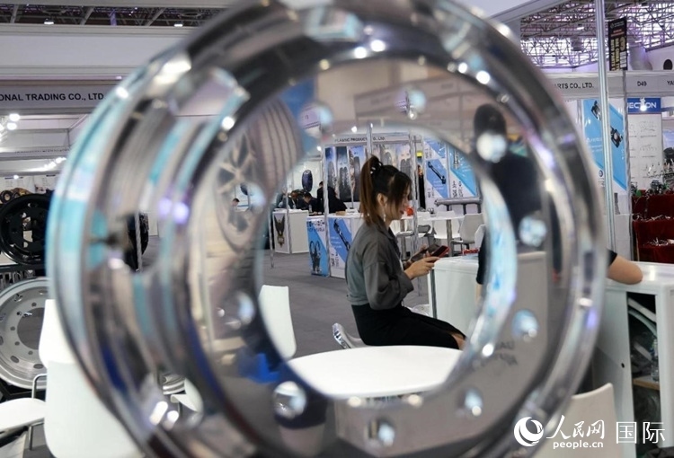 展會(huì)場景。人民網(wǎng)記者 管克江攝