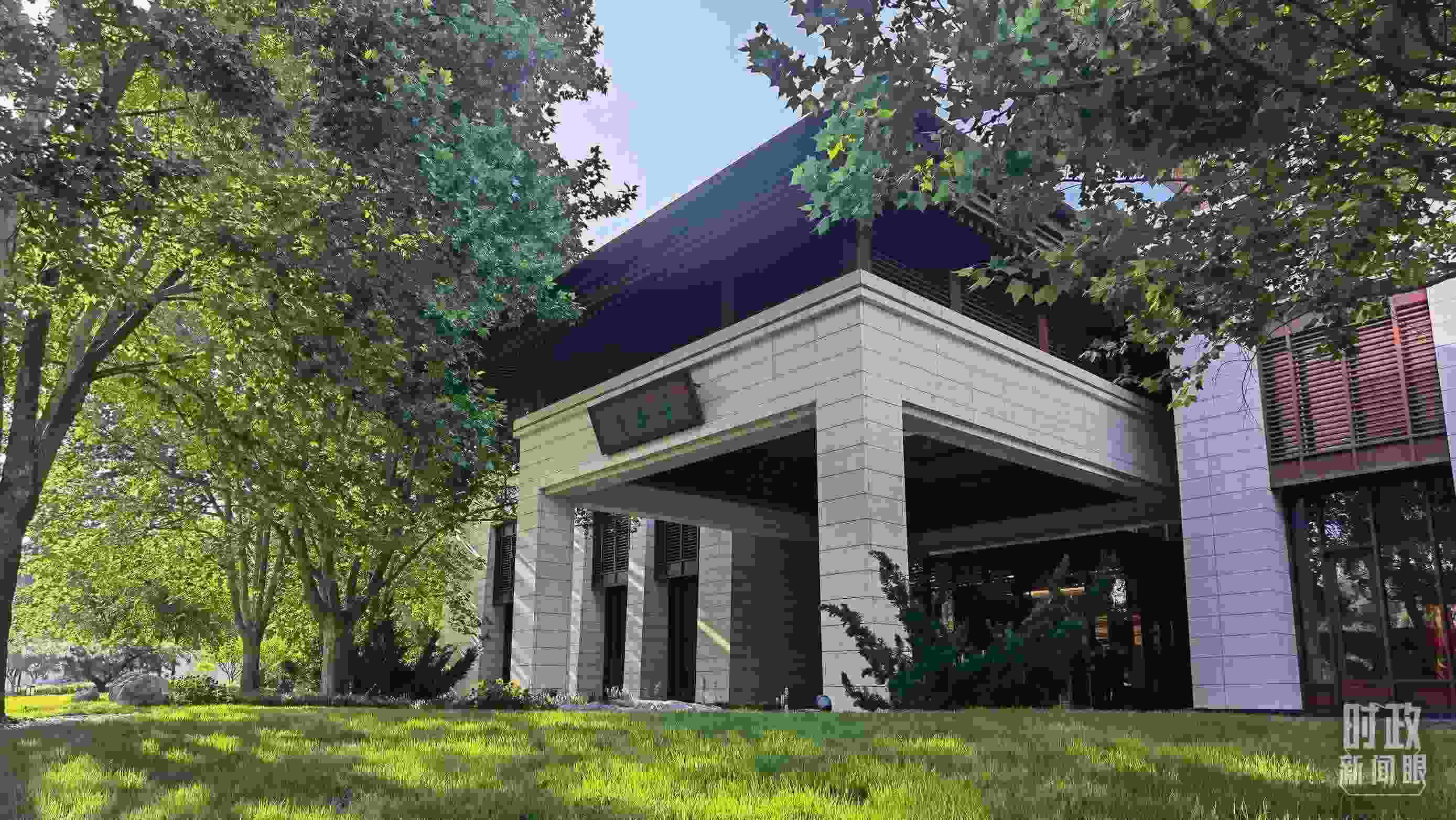 △釣魚臺芳華苑。（總臺央視記者石丞拍攝）