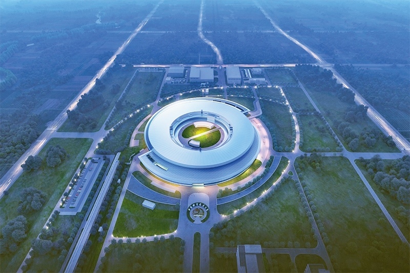 近年來，長三角各省市牢牢把握高質(zhì)量發(fā)展這個首要任務(wù)，因地制宜培育和發(fā)展新質(zhì)生產(chǎn)力，朝著世界級城市群目標(biāo)邁進。圖為第四代大科學(xué)裝置“合肥先進光源”的效果圖（資料圖片）。 新華社發(fā)（中國科學(xué)技術(shù)大學(xué)國家同步輻射實驗室供圖）