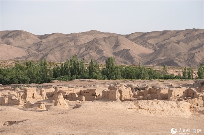 交河故城。人民網(wǎng)記者 張麗婭攝