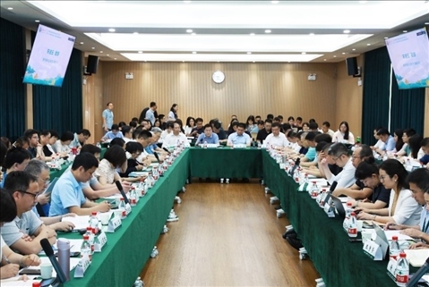 守正創(chuàng)新推動思政課建設(shè)內(nèi)涵式發(fā)展學(xué)術(shù)研討會現(xiàn)場。武漢大學(xué)供圖