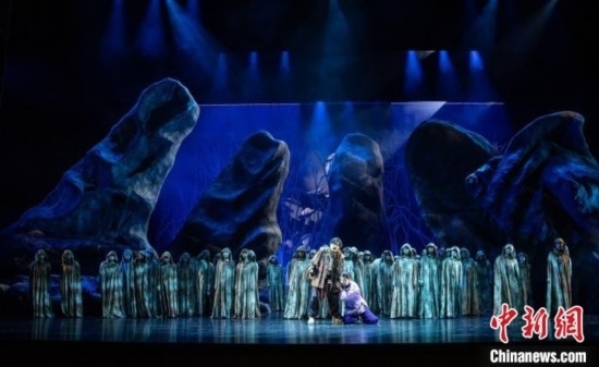 歌劇《原野》劇照。 中國音樂學(xué)院供圖