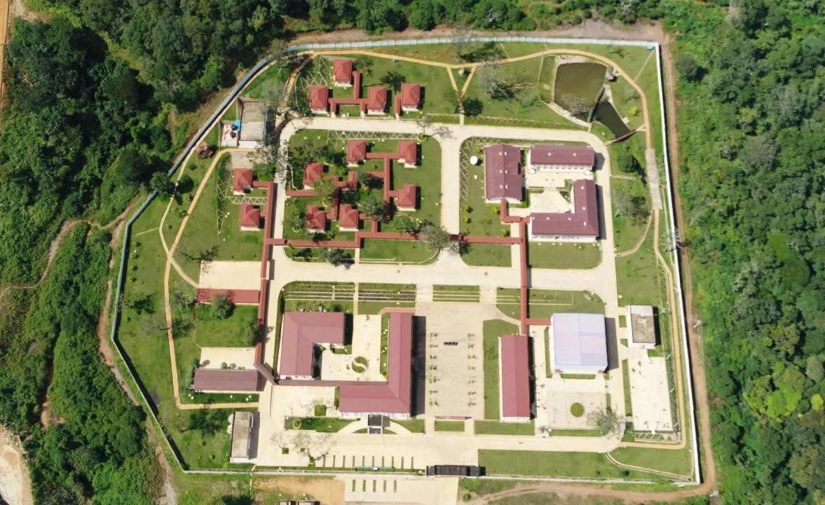 負(fù)責(zé)運(yùn)營管理剛果（金）布桑加水電站的中剛水電公司。中鐵資源集團(tuán)供圖