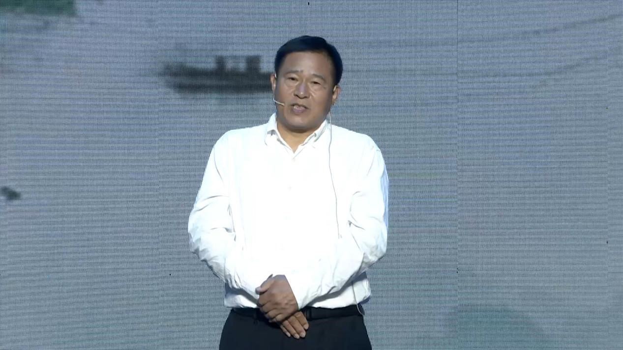 浙江大學(xué)藝術(shù)與考古學(xué)院教授林留根現(xiàn)場講述。