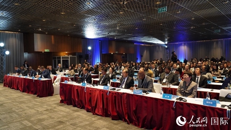 6月26日，北京—南非經(jīng)貿(mào)合作推介洽談會(huì)在約翰內(nèi)斯堡成功舉辦。人民網(wǎng) 劉暢攝