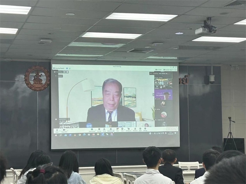 傅增有教授講座。