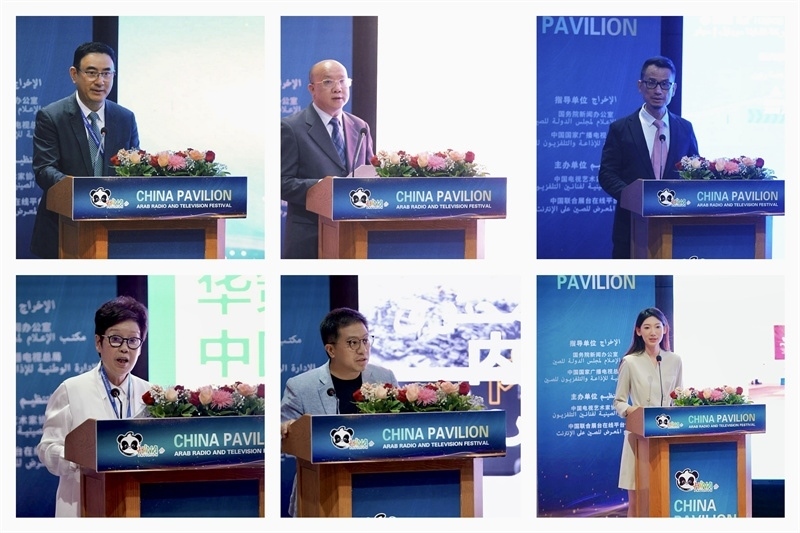 中國視聽機(jī)構(gòu)代表推介優(yōu)秀作品。主辦方供圖