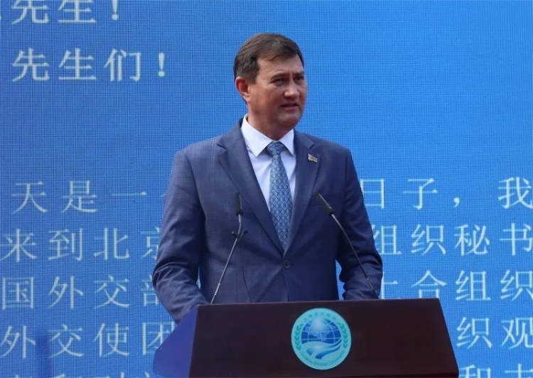 白俄羅斯外交部長馬克西姆·雷任科夫出席活動并致辭。主辦方供圖