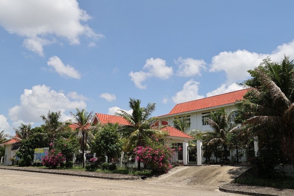 西哈努克省中柬友誼理工學院。西港特區(qū)公司供圖