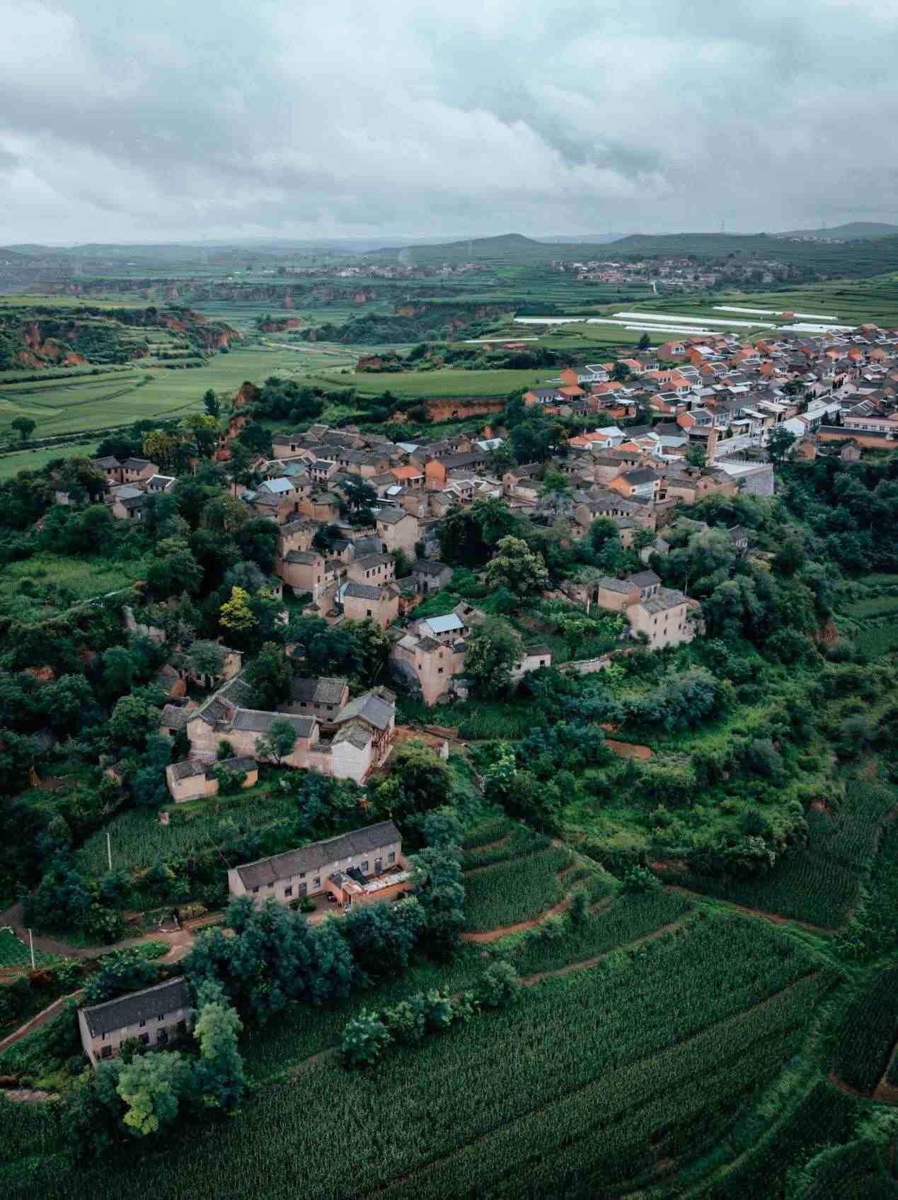 俯瞰永寧寨村。邱活攝